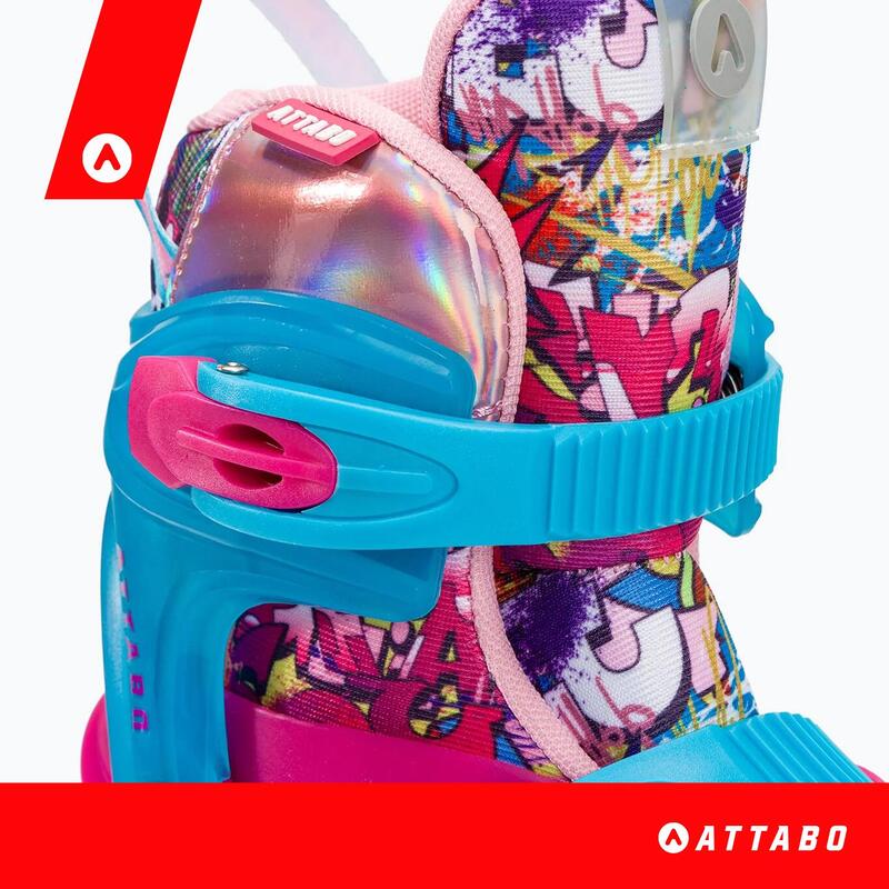 Patins à roulettes enfants ATTABO Turbojet LED
