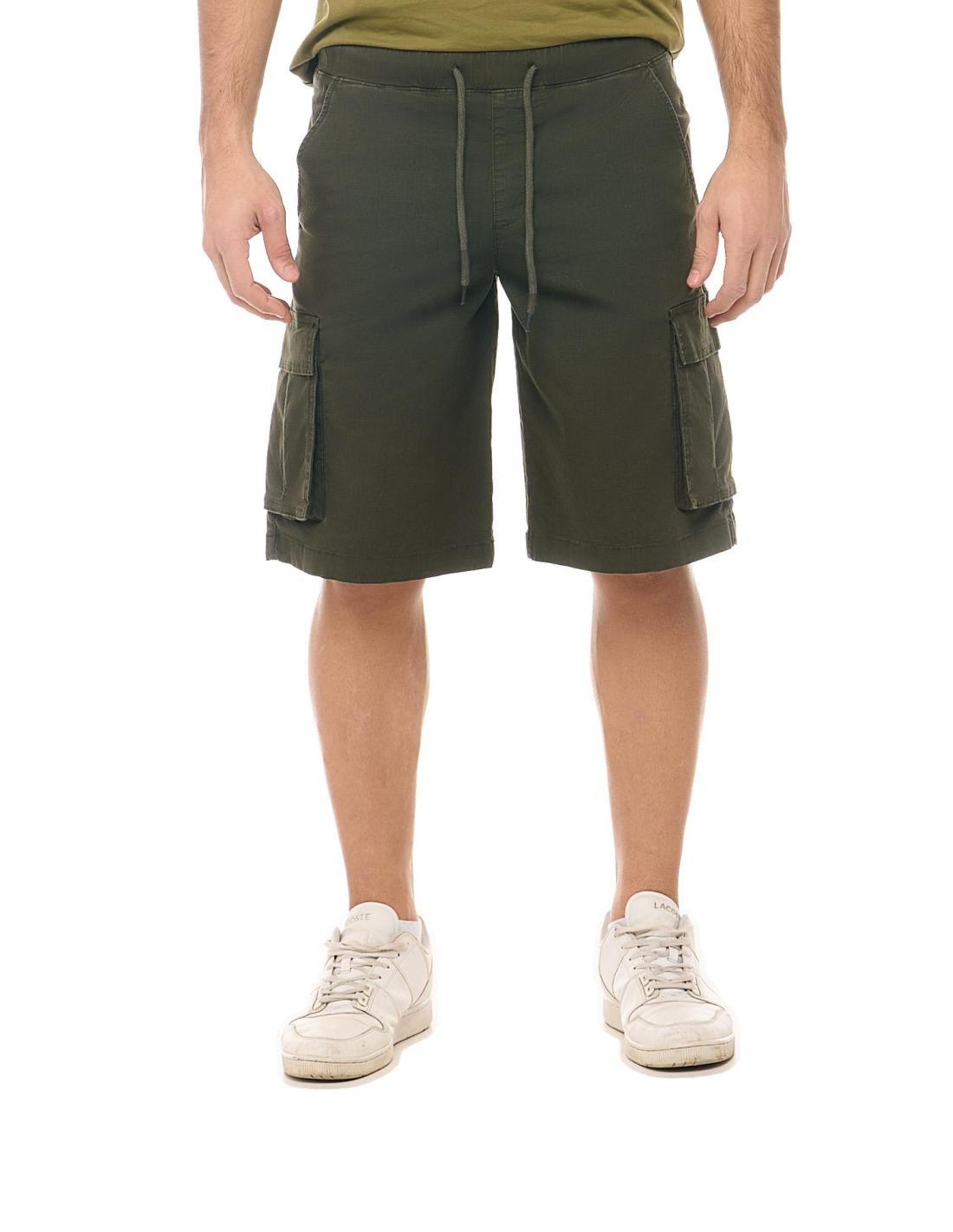 LEONE 1947 APPAREL Pantalón corto de hombre Leone Timeless con grandes bolsillos