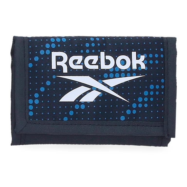 Cartera con monedero Reebok John Azul marino