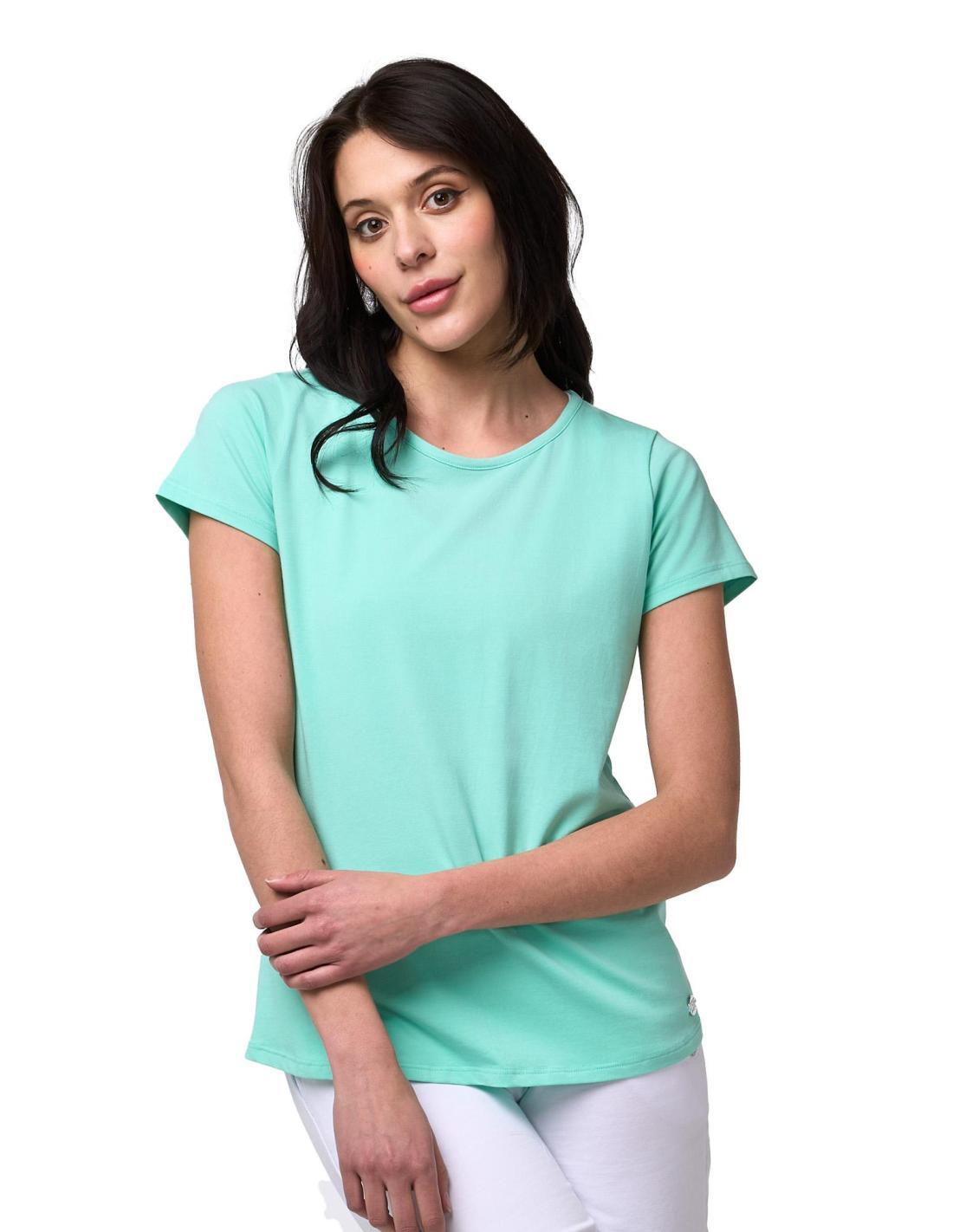 T-shirt manches courtes femme Leone Basic 5/8