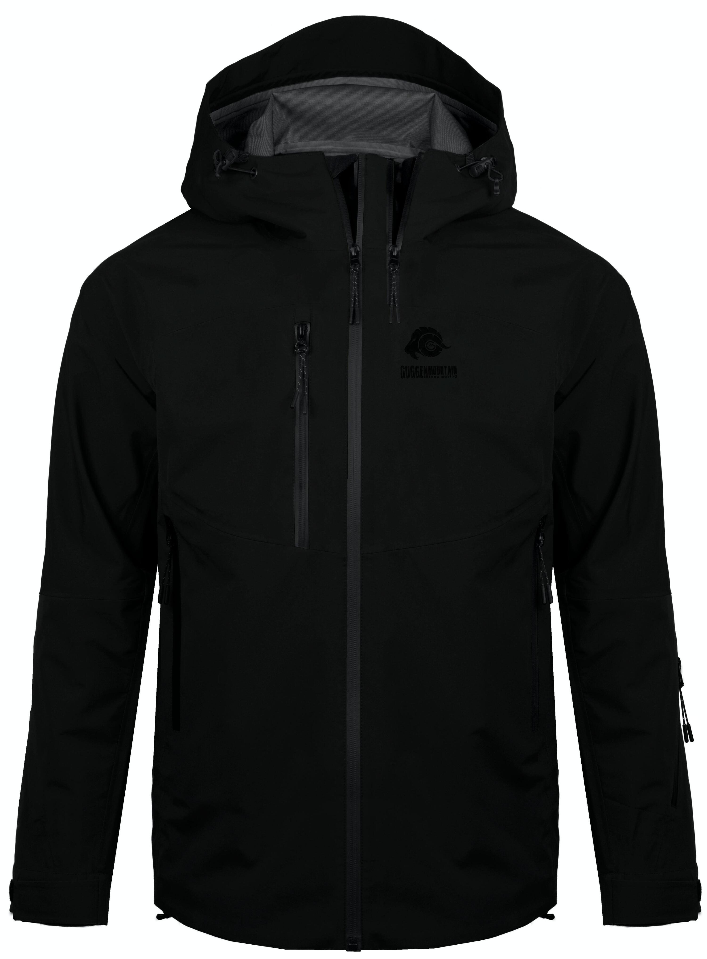 GUGGEN MOUNTAIN Herren Allwetter Jacke H07 3-Lagen Hardshell Wasserdicht Wanderjacke Outdoor