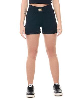 Short style boxe femme logo doré Leone Gold