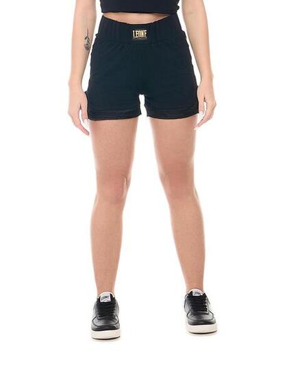 Short style boxe femme logo doré Leone Gold