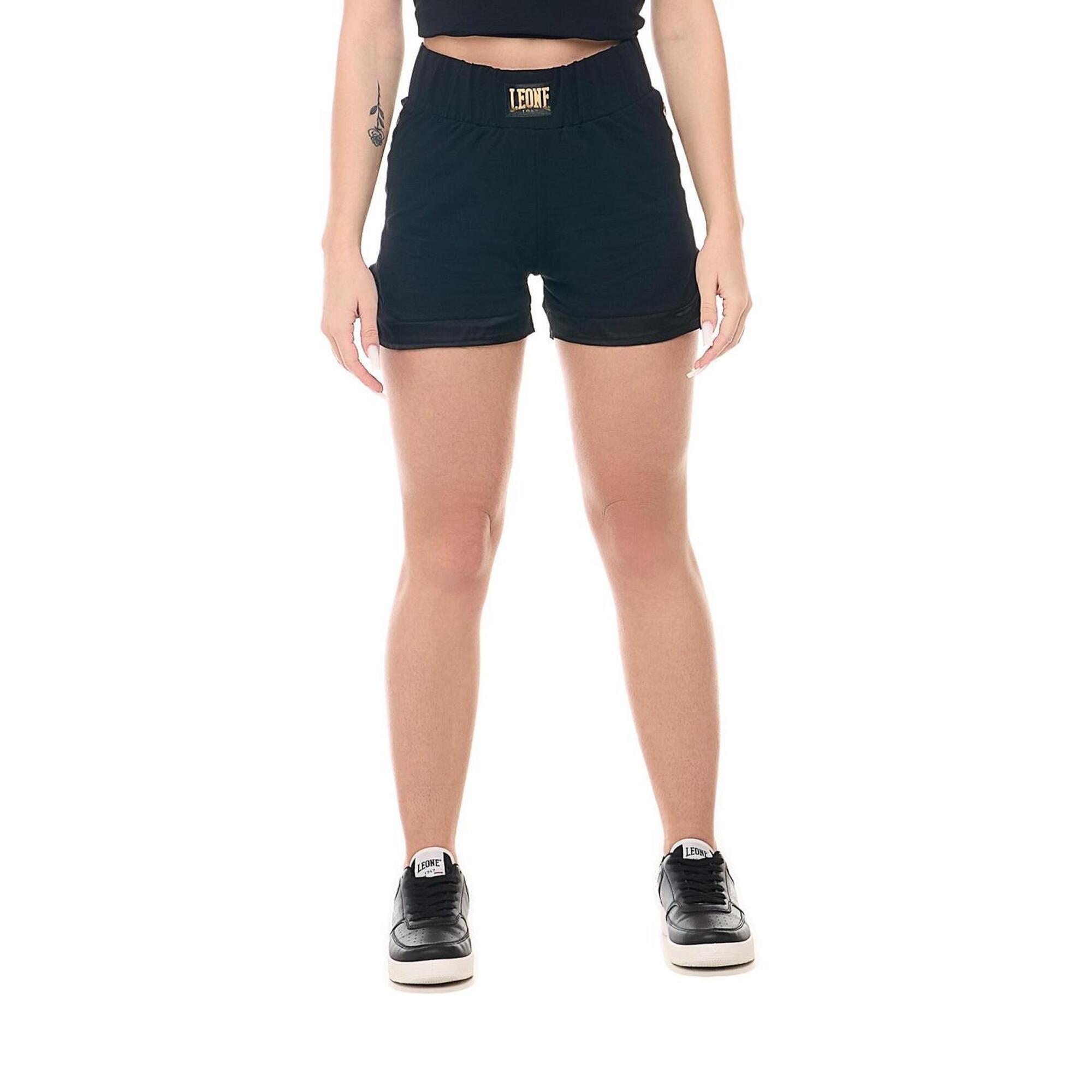 Short style boxe femme logo dore Leone Gold LEONE 1947 APPAREL Decathlon