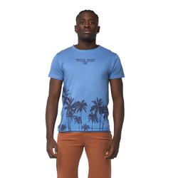 Leone Beach bedrukt T-shirt met korte mouwen