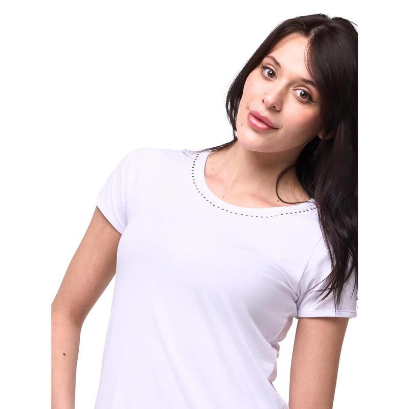 Camiseta de manga corta de mujer Be Glam