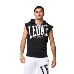 Leone Boxe Sudadera con capucha sin mangas para hombre