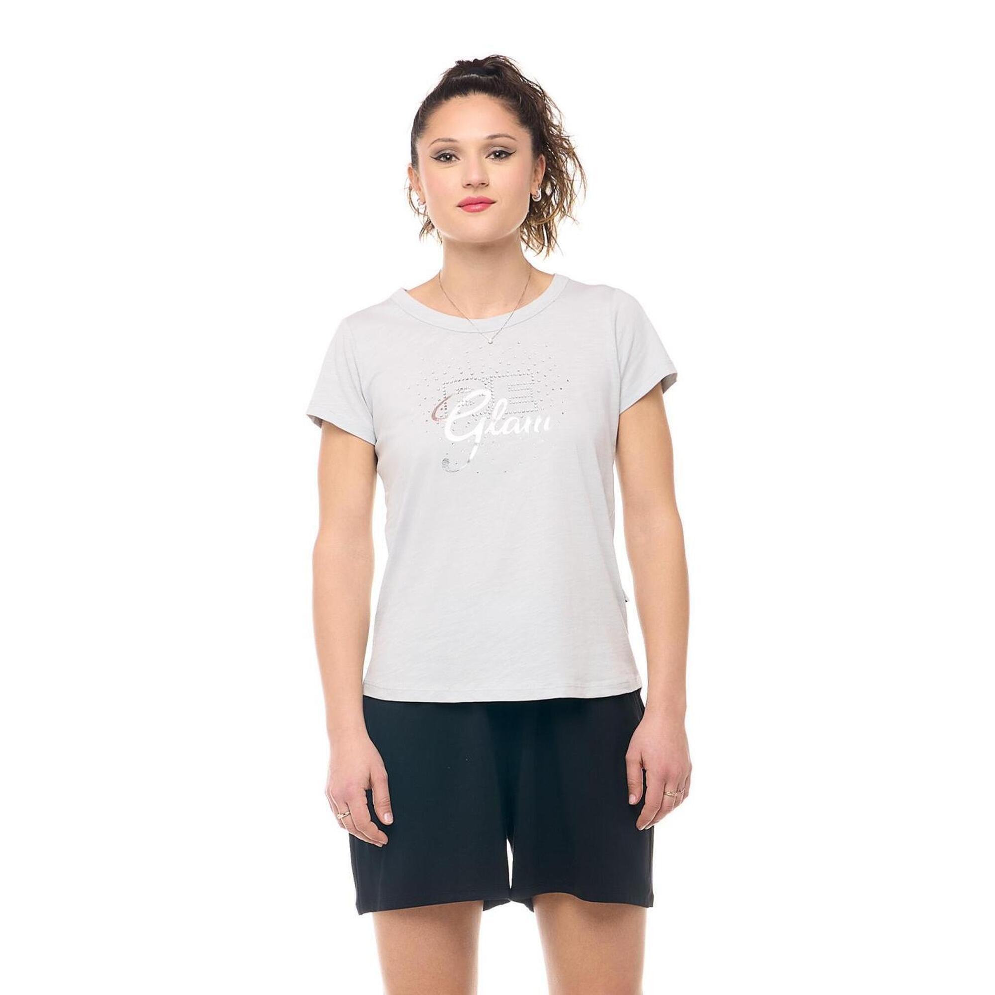 Leone 1947 Apparel - T-shirt Manches Courtes Femme Be Glam - T-shirt Manches Courtes - Gris - 4 À 6 Ans - Decathlon