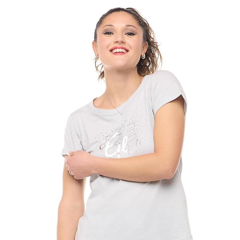 Camiseta de manga corta de mujer Be Glam