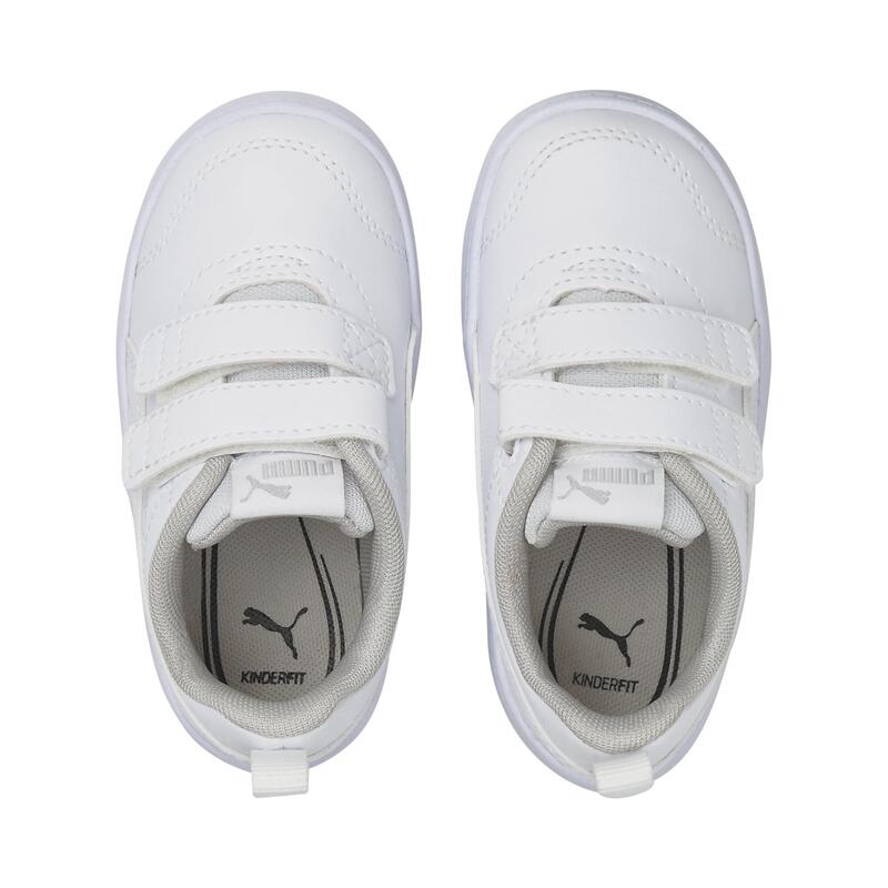 Pantofi sport copii Puma Courtflex v2 V Inf, Alb