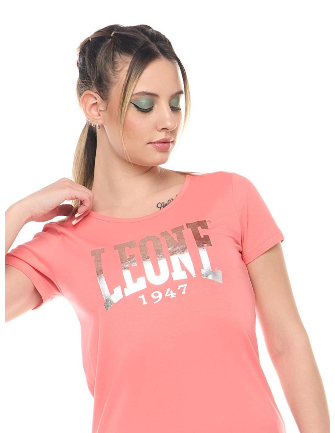 Leone Basic dames t-shirt met korte mouwen 5/8