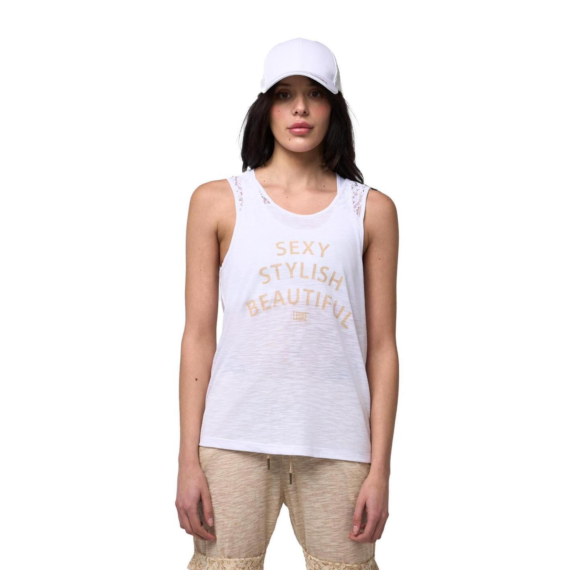 Leone 1947 Apparel - Débardeur Femme Leone Lace - Débardeur - Blanc -  8 À 10 Ans - Decathlon