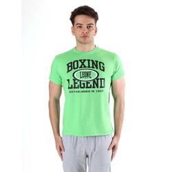 Camiseta de hombre de manga corta con estampado "Boxing Legend" Leone Active