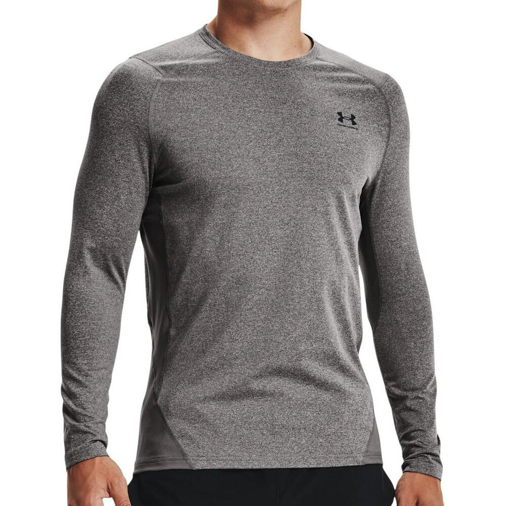 T-Shirt Homem Under Armour Ajusté Coldgear Cinzento 2/3