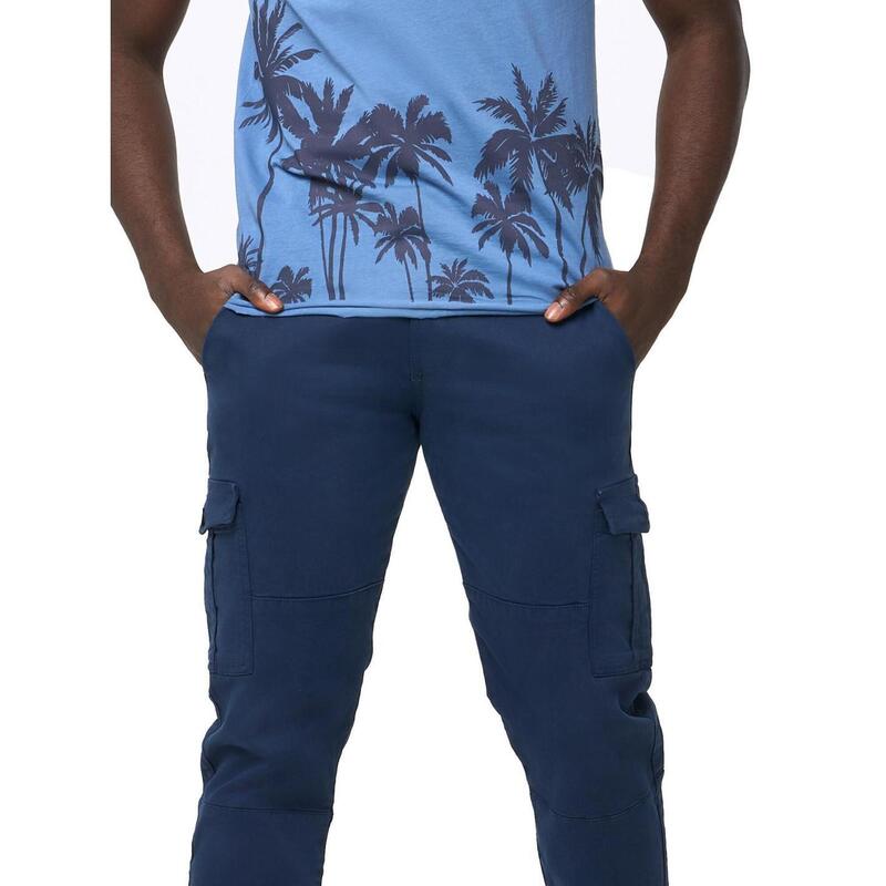 Pantalón cargo de hombre Leone Beach con bolsillos grandes