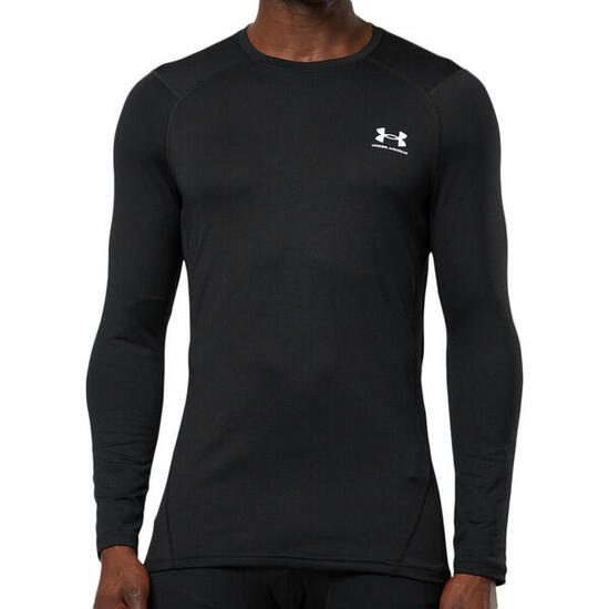 T-shirt Manches Longues Noir Homme Under Armour Fitted