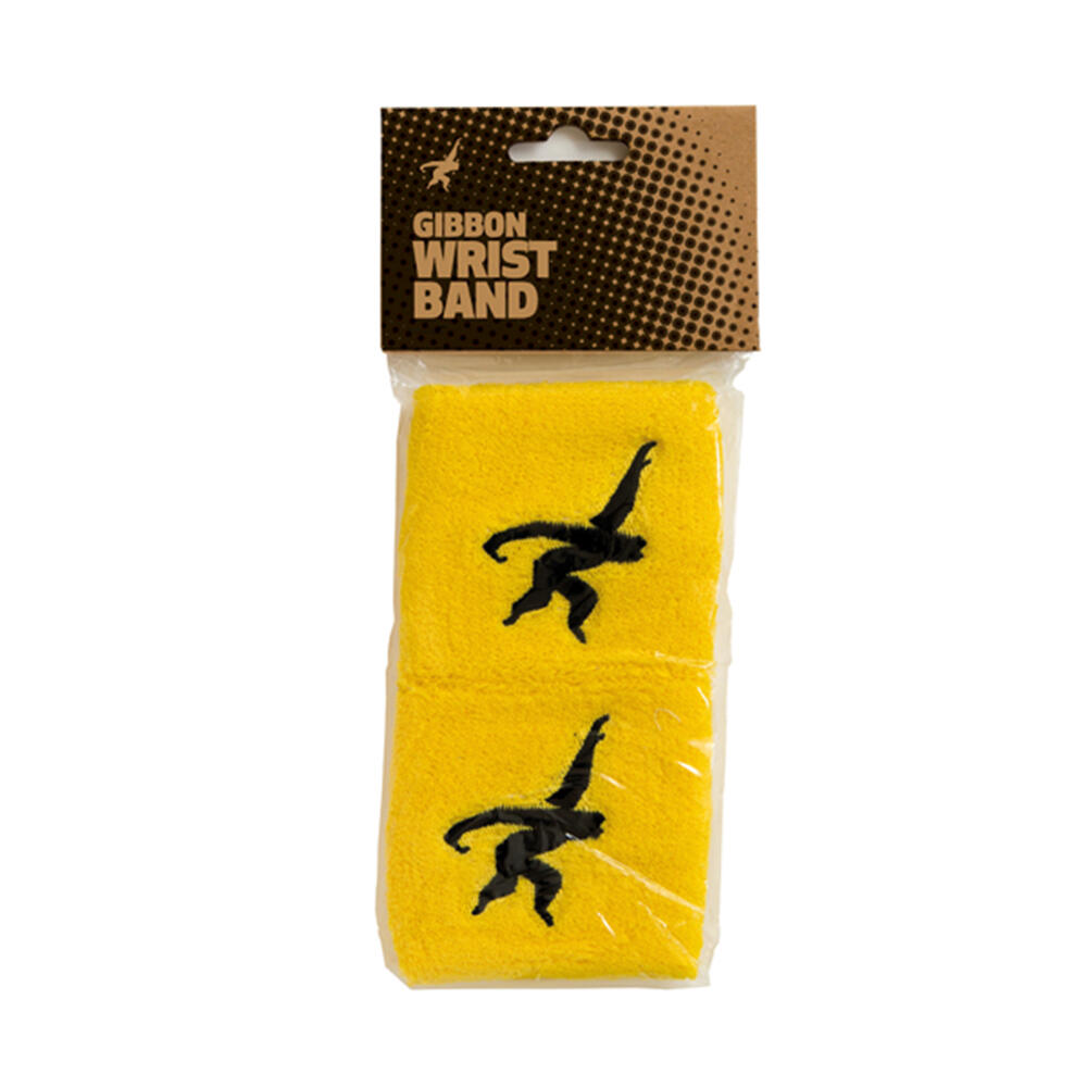 GIBBON Gibbon Slackline Wristbands 6.5x9 cm Yellow Cotton-Spandex