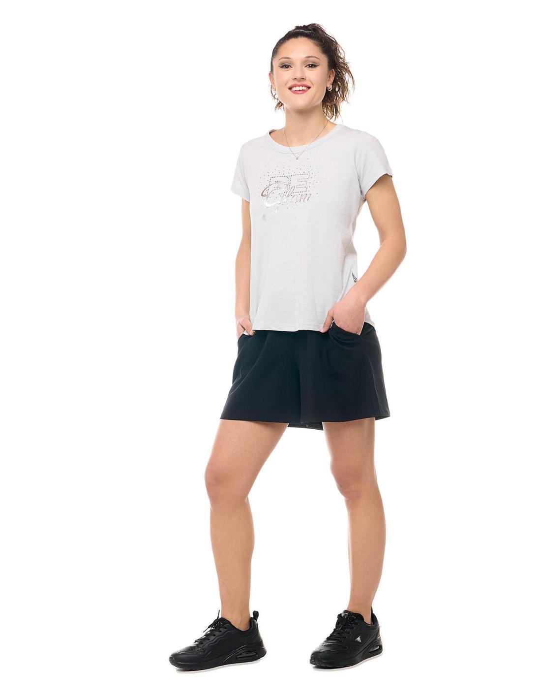 Be Glam dames-T-shirt met korte mouwen 2/8