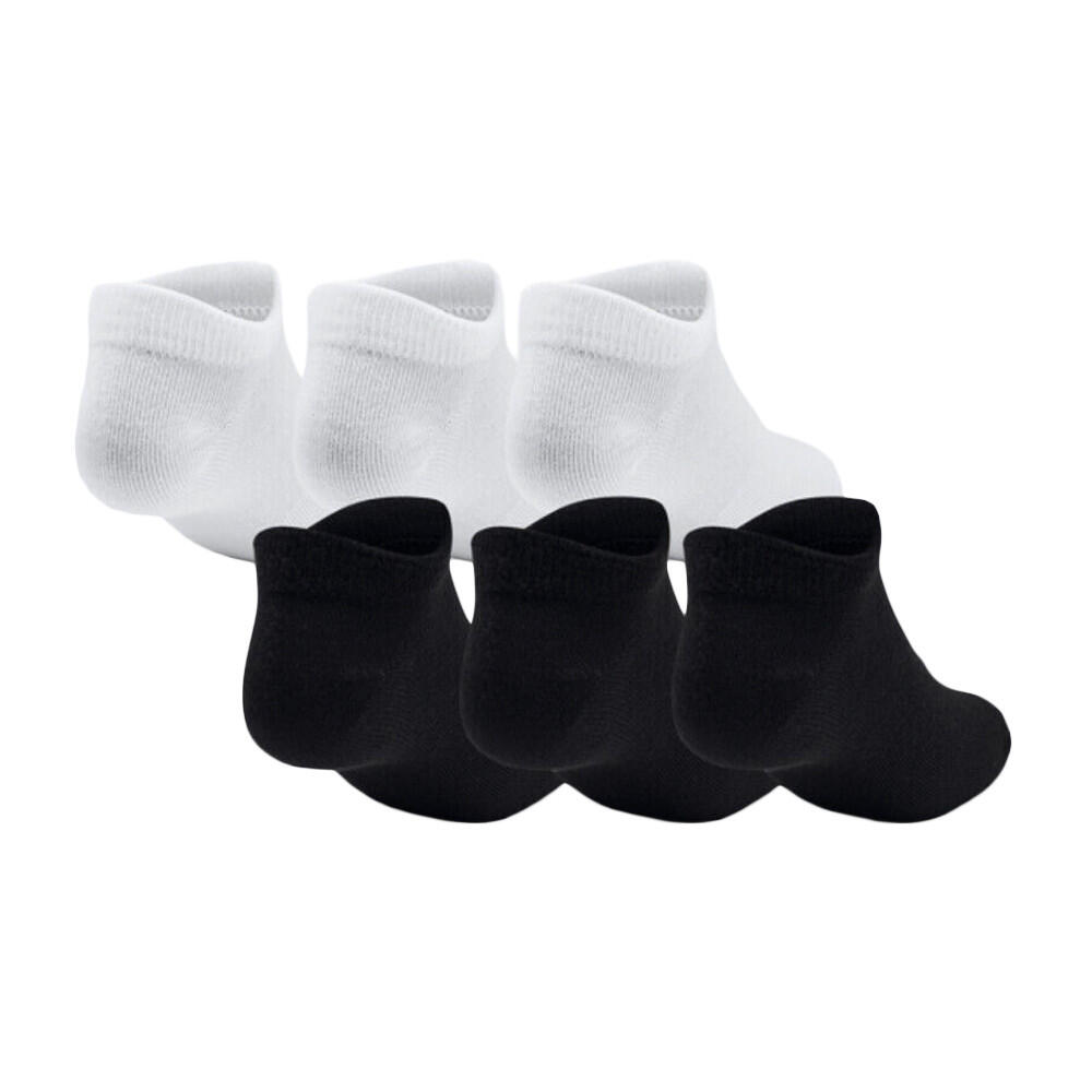 Essential Womens 1332981 - 6 Pack - Black/White UK 3 - UK 7.5 3/3