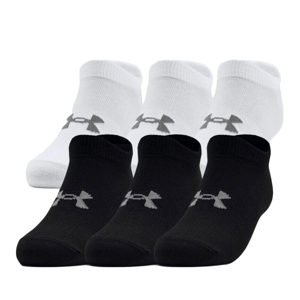 Essential Womens 1332981 - 6 Pack - Black/White UK 3 - UK 7.5 1/3
