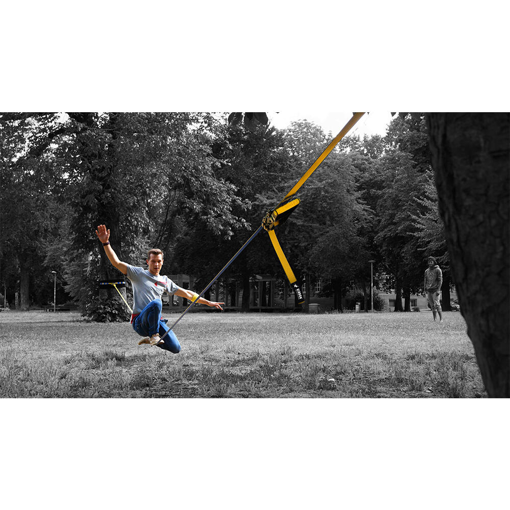 Gibbon Set Slackline Flow Line