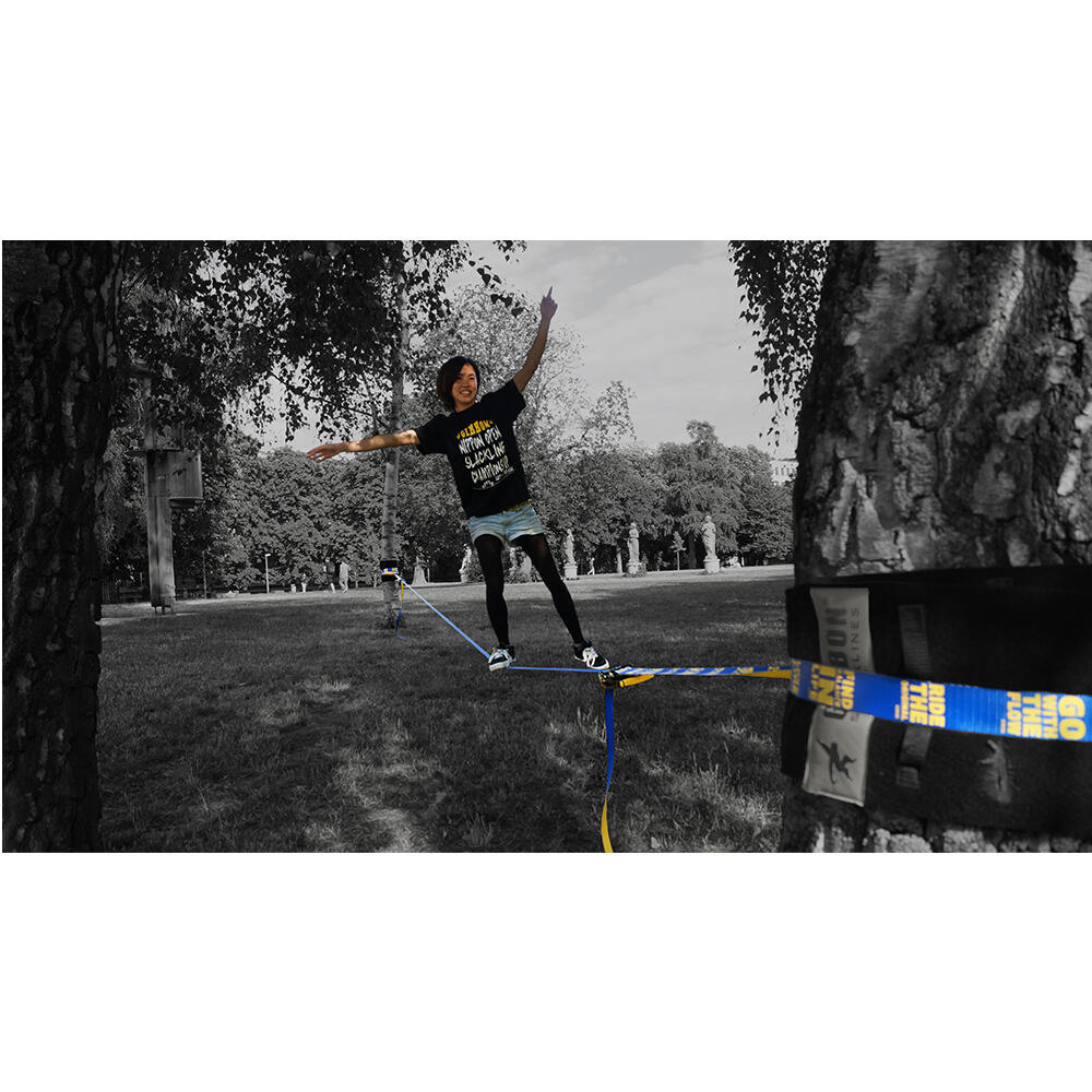 Gibbon Set Slackline Flow Line