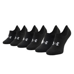 X3 Paires de Chaussettes Noir Homme Under Armour Ultra