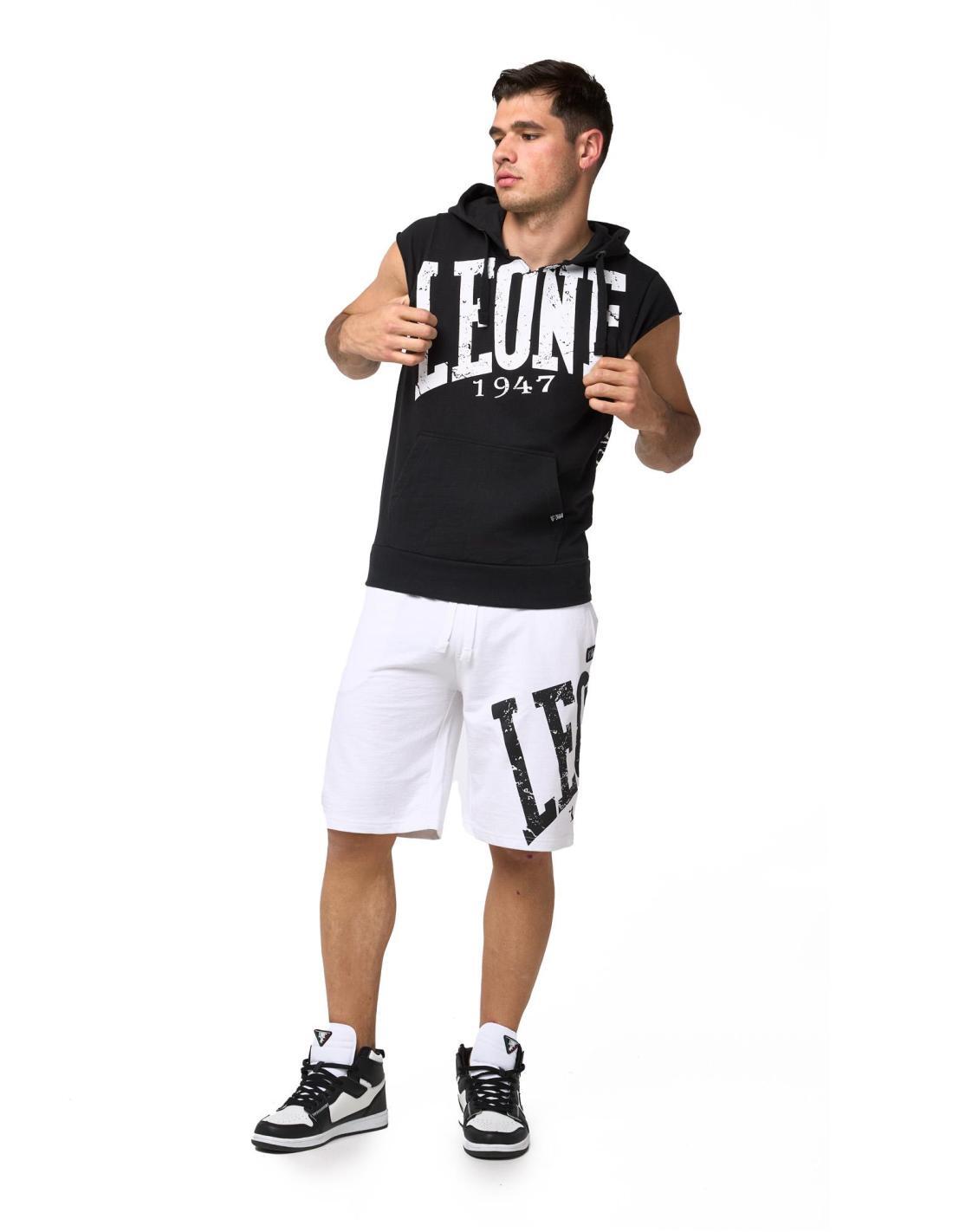 Leone Boxe Sweat-shirt à capuche sans manches pour homme 2/5