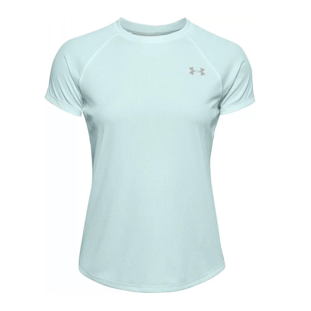 UNDER ARMOUR T-shirt Vrouw Under Armour Courtes Speed Stride Lichtblauw