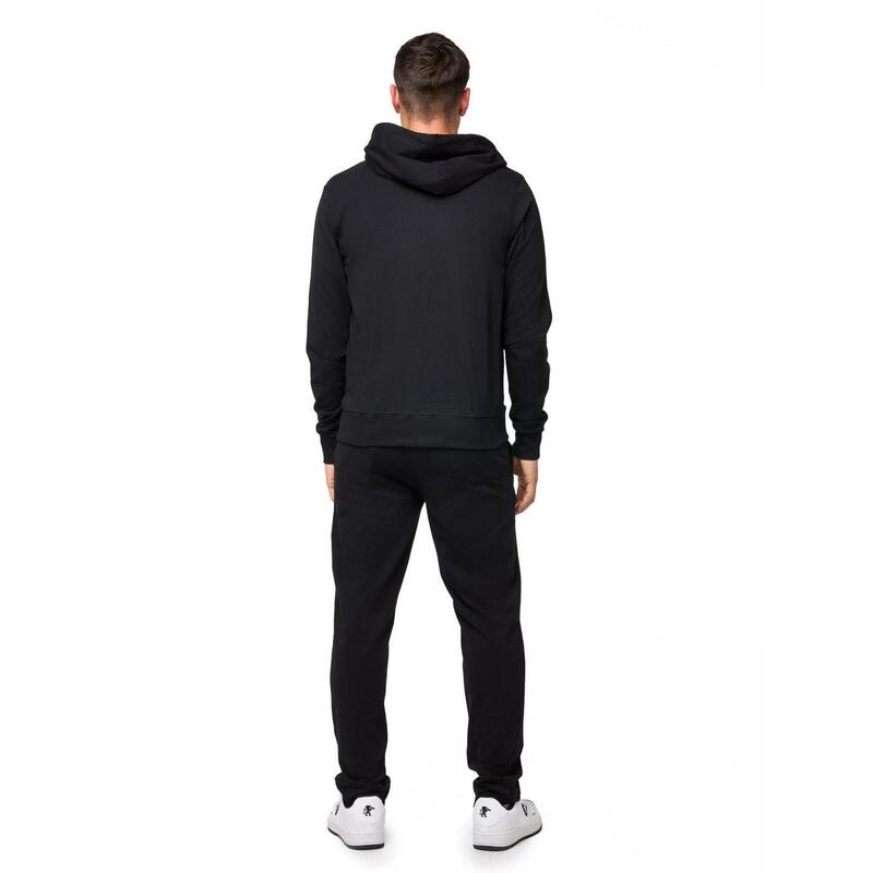 Leone Sporty sin sudadera de hombre con cremallera y cremallera