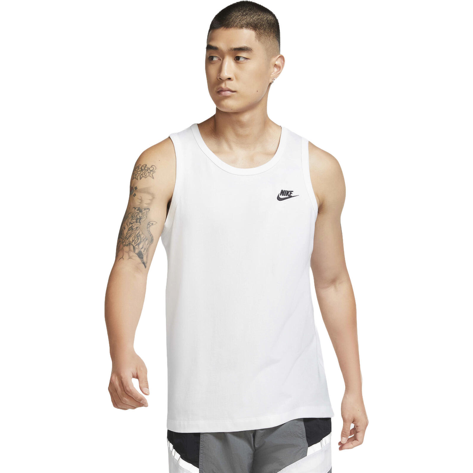 Maillot de corps Nike Sportswear Club, Blanc, Hommes