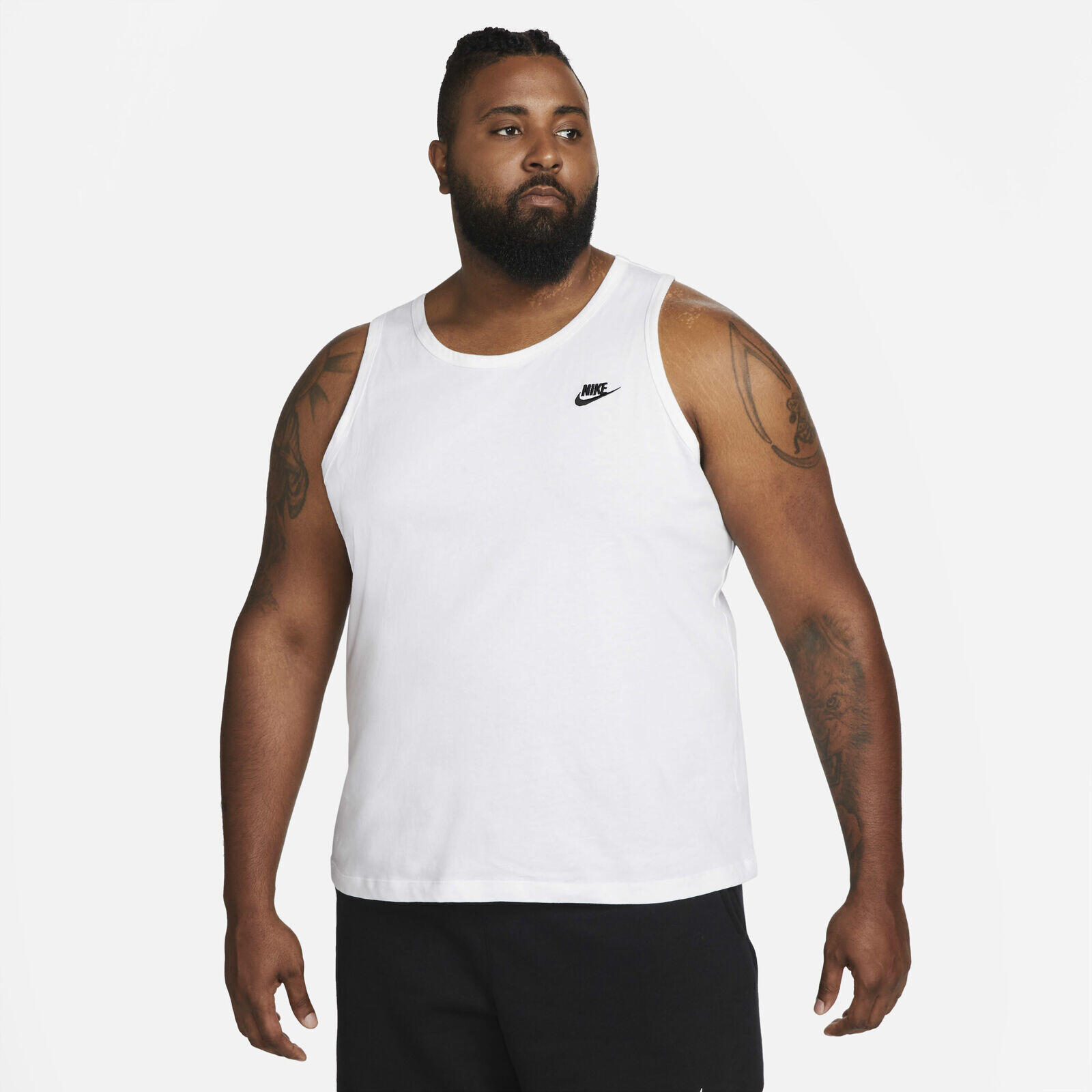 Maillot de corps Nike Sportswear Club, Blanc, Hommes 4/5