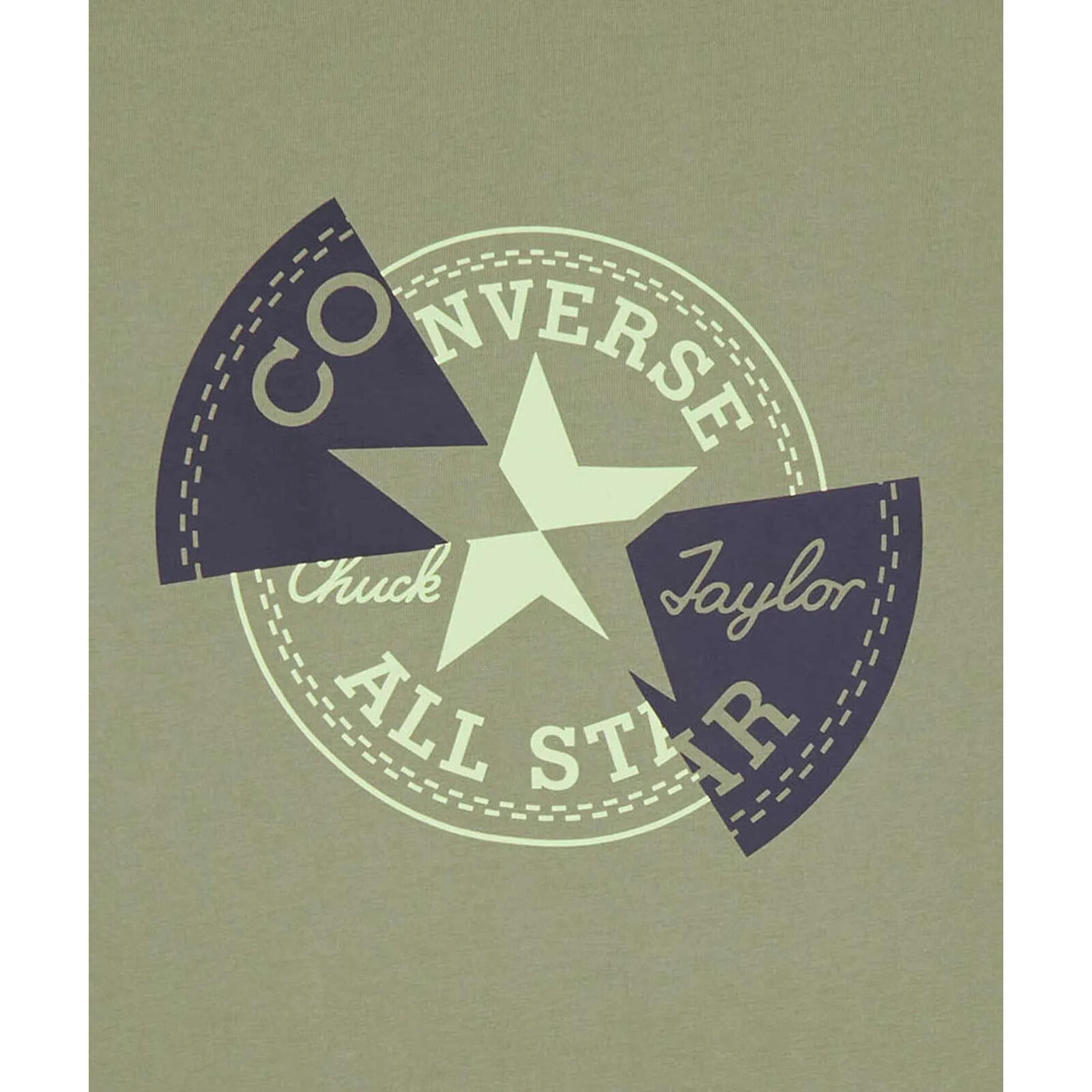 T-shirt Converse Distort Tee, Vert, Hommes 2/5