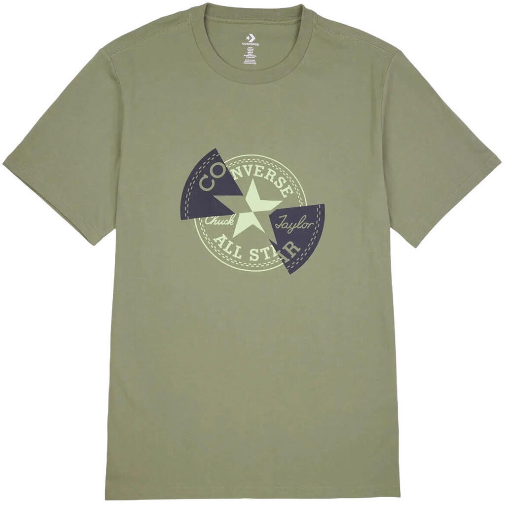 тениска Converse Distort Tee, Зелен, Мъже