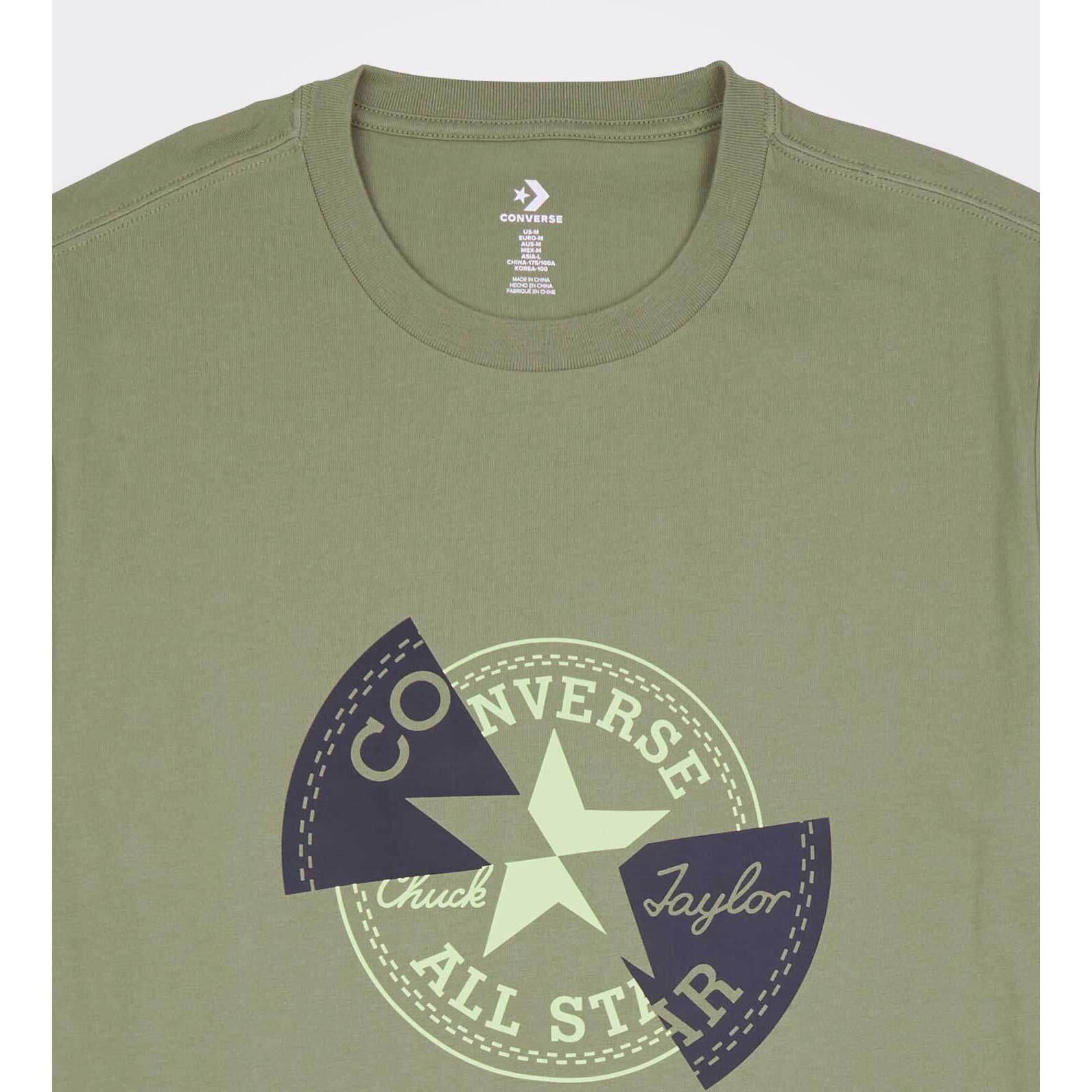 T-shirt Converse Distort Tee, Vert, Hommes 5/5