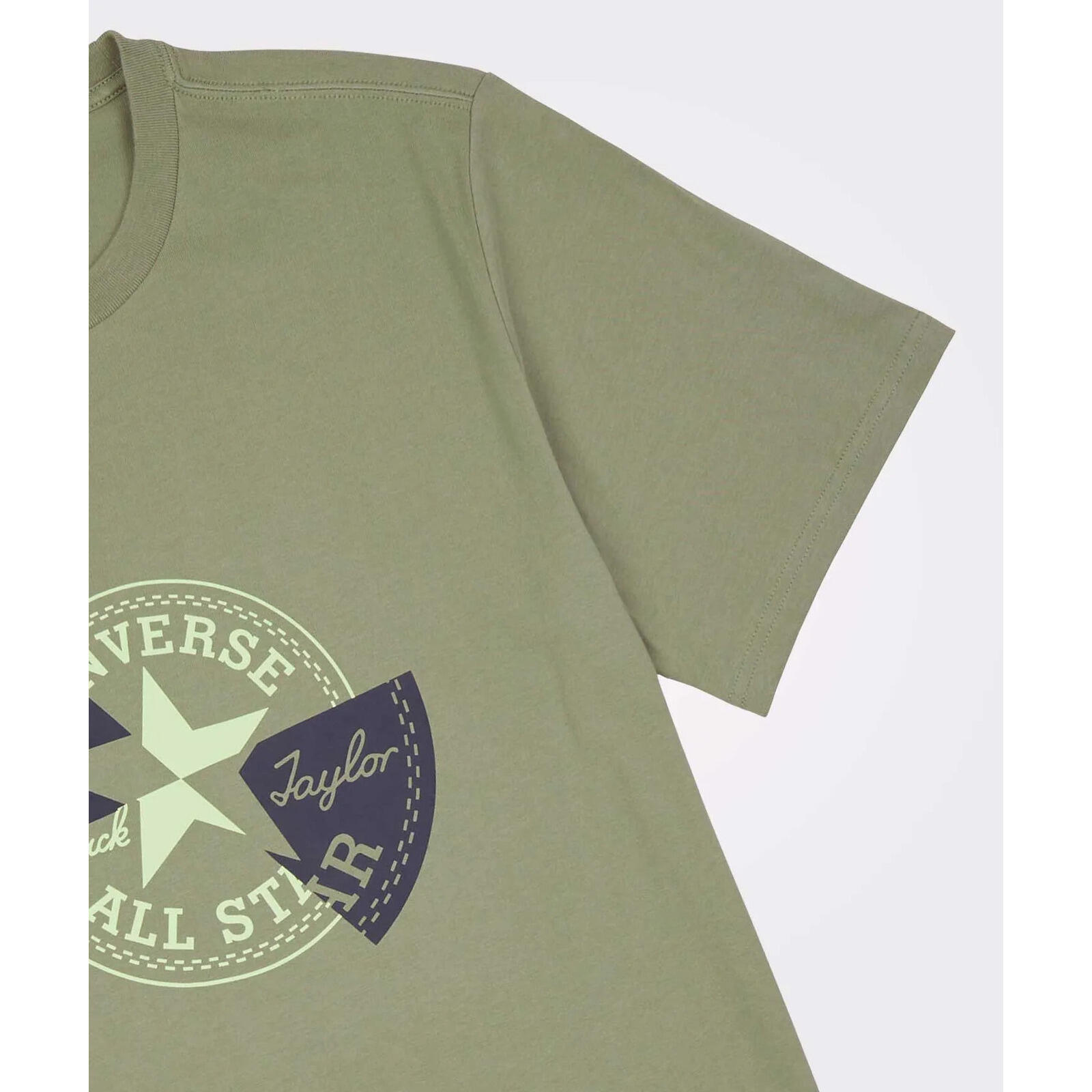 T-shirt Converse Distort Tee, Vert, Hommes 4/5