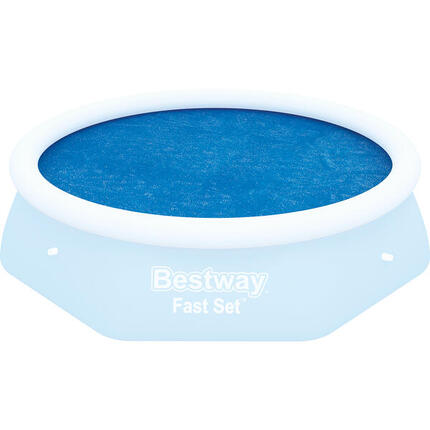 Bestway Bâche à Bulles Isolante Ø 244 cm Piscine Ronde