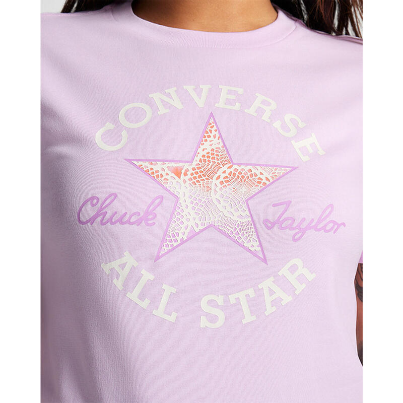 Tricou femei Converse Chuck Taylor Patch T-Shirt, Mov