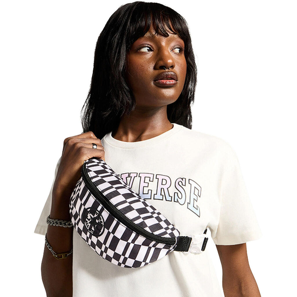 Bag Converse Graphic Sling Pack 2.5L, White, Unisex