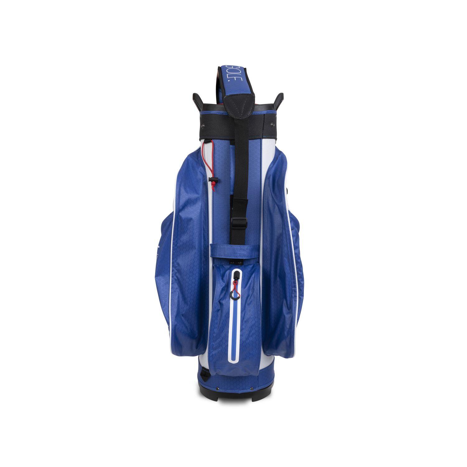 Bolsa de golf trendGOLF Rainline Pro impermeable blanco/azul/rojo 7/7