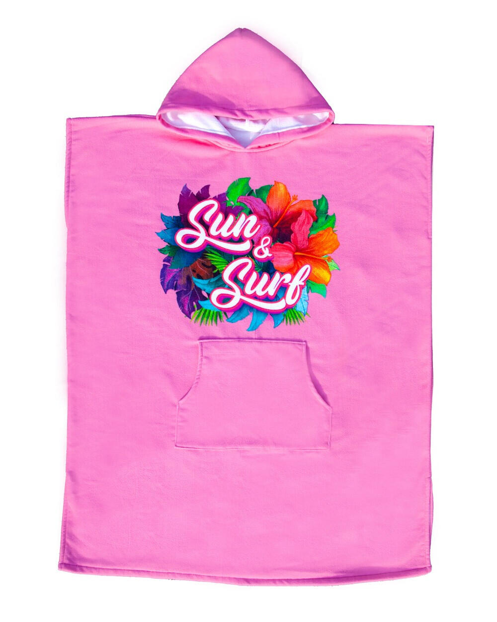 SUN & SURF PONCHO DA SURF ADULTO IN MICROFIBRA CON SPUGNA