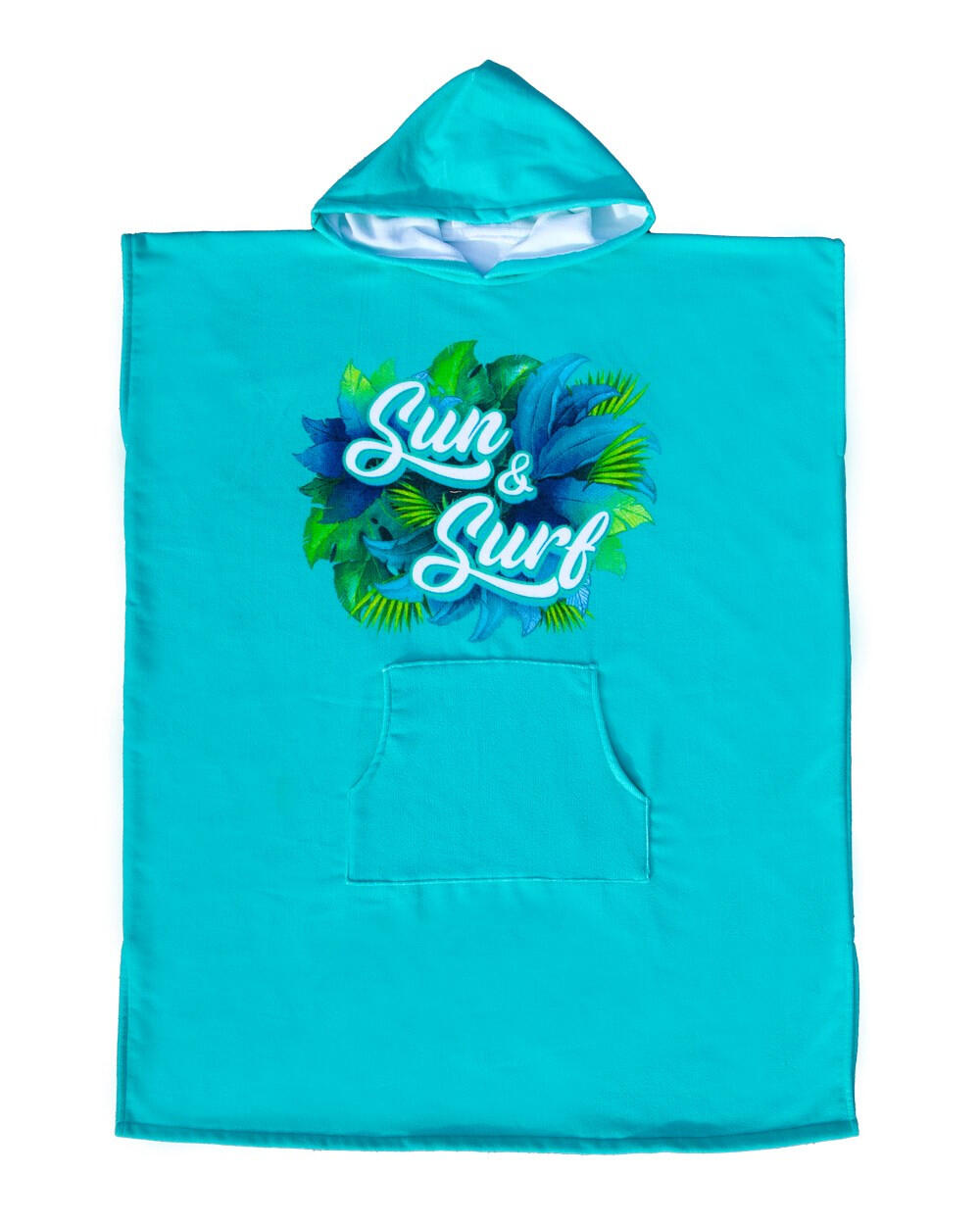 SUN & SURF PONCHO DE SURF DE MICROFIBRA ADULTO COM TERRY