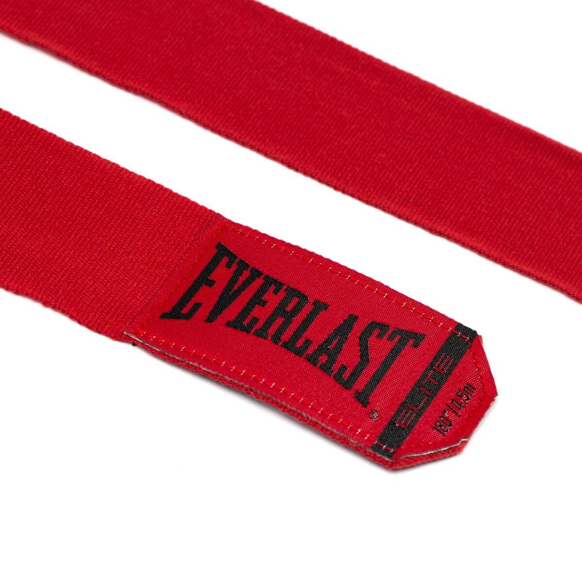 Bandagens de Mão Elite - Vermelho - 457 cm 4/5