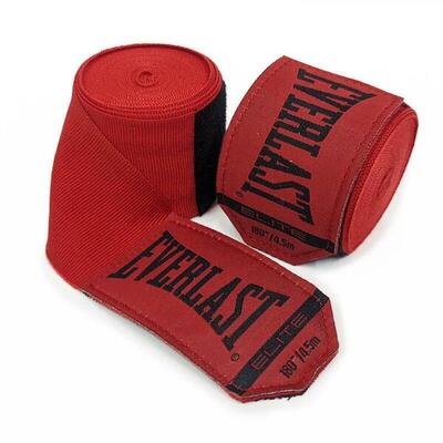 Elite hand wraps - rood - 457 cm