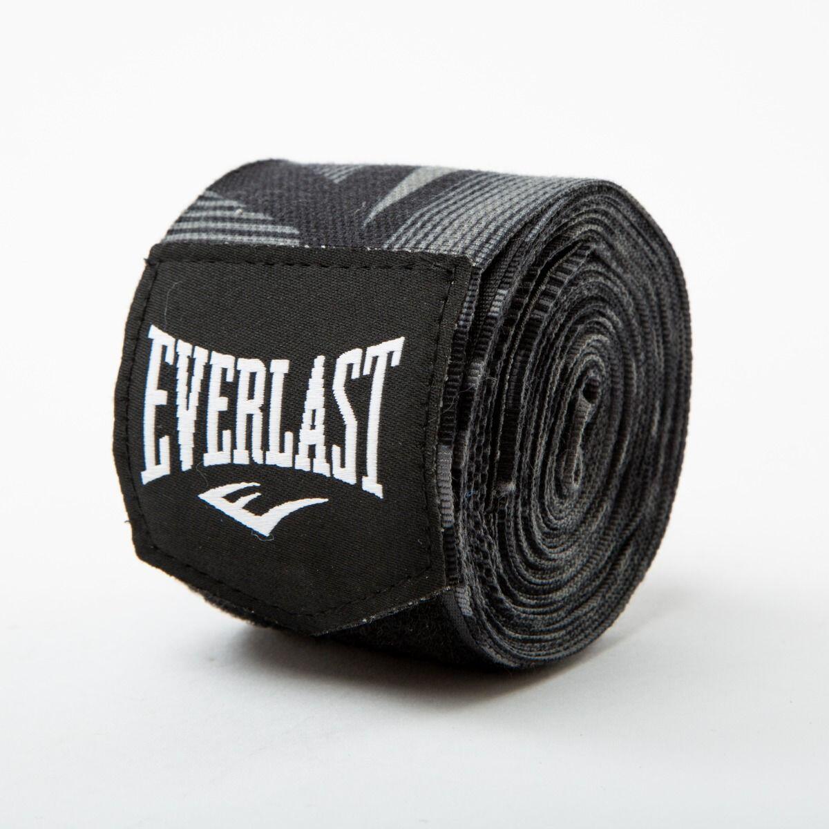 Everlast - Bandages Pour Les Mains Spark - Géo Noir - 305 Cm - Bandes De Boxe - Noir - Decathlon