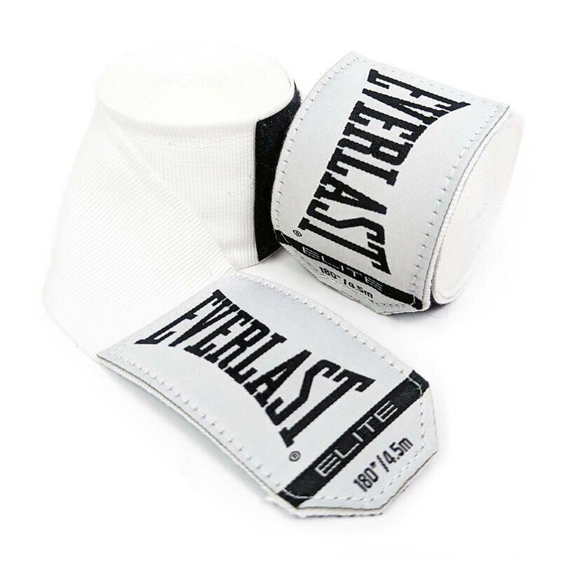 EVERLAST Fasce per le mani Elite - Bianco - 457 cm