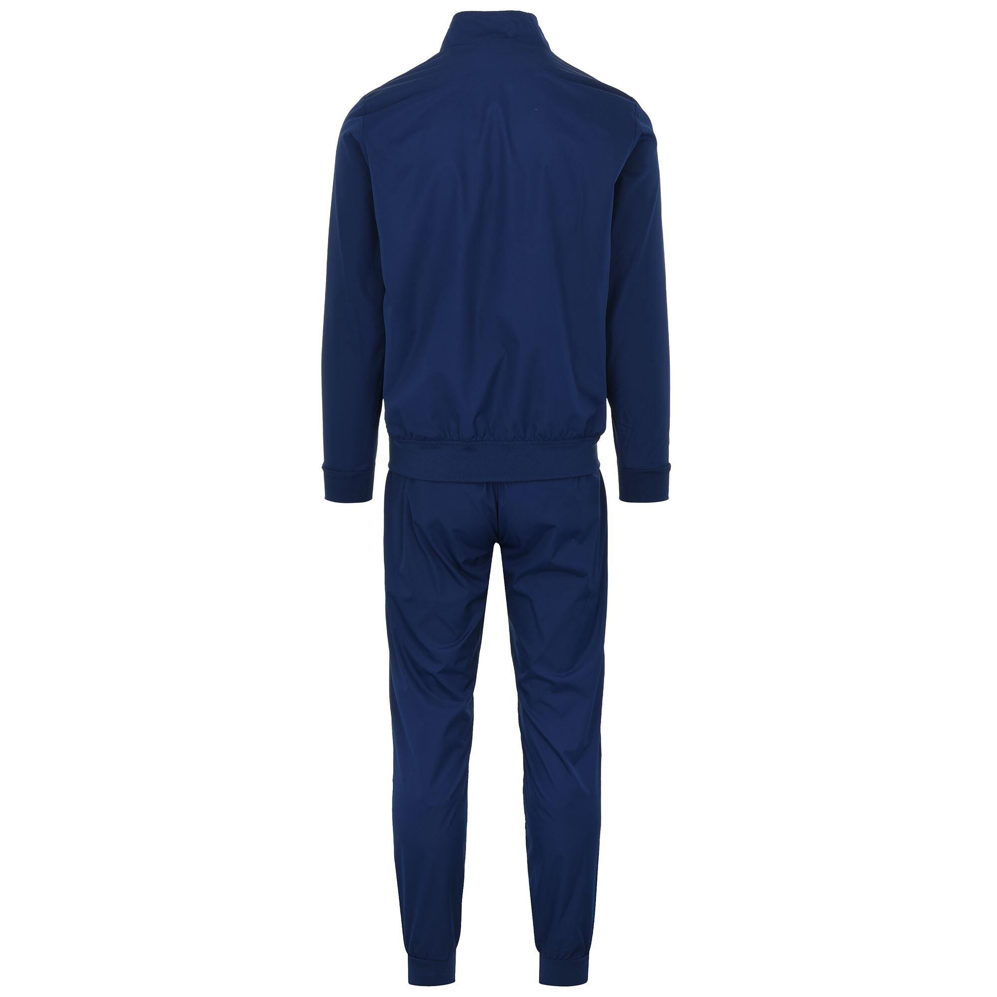 Tuta da uomo in poliestere blu da calcio 4/5