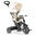 Triciclo DERYAN Adventurer - Ajustável e giratório a 360º - Taupe