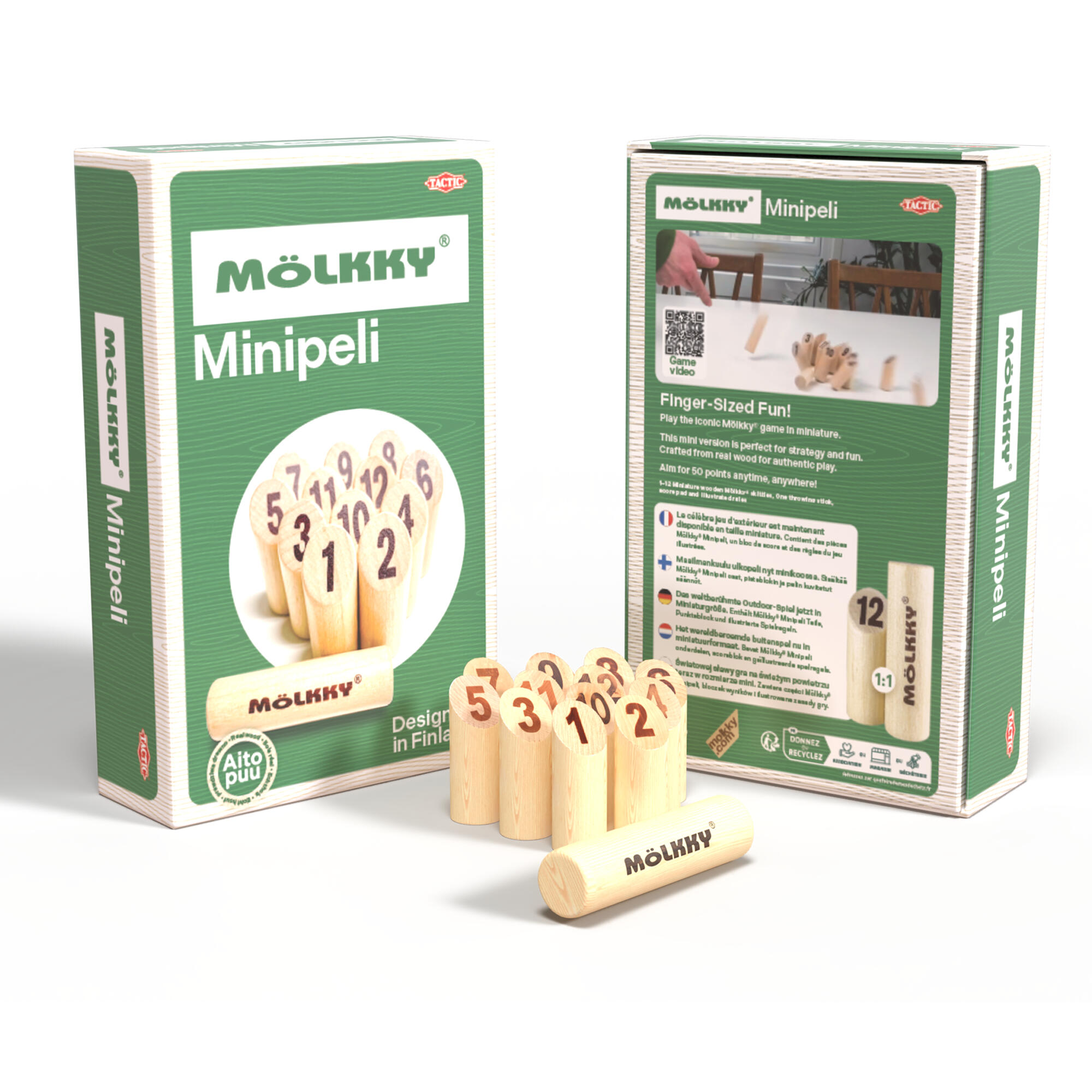 Gra stołowa Mölkky® Mini - gra gadżet 3/6