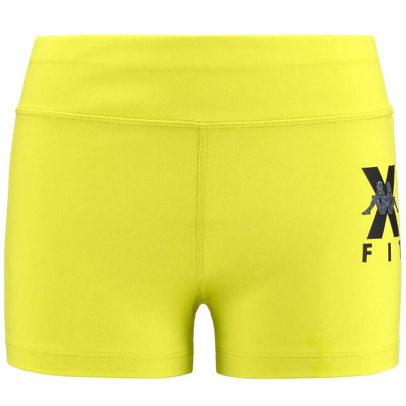 kappa bermuda da donna in poliestere verde da fitness .